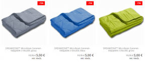 Dreamzonet Microfaser-Sommer-Steppbettdecken (135x200cm) ab nur 5€ (statt 20€)