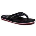 Tommy Hilfiger Massage Footbed Th Beach Sandal FM0FM02695 für 22,40€ inkl Versand (statt 43,90€)
