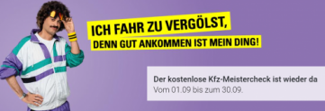 Gratis: Kostenloser Fahrzeug-Check von Vergölst