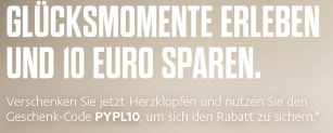 Eventim: 10€ Gutschein bei Zahlung mit PayPal ab 30€