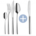 Villeroy & Boch Piemont Tafelbesteck Besteckset 24tlg + 2 gratis Schokostreicher für 49,99€ inkl Versand