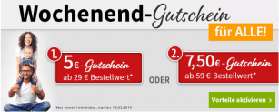 Aktueller Voelkner Gutscheincode: 5 Euro Rabatt ab 29 Euro MBW oder 7,50 Euro Rabatt ab 59 Euro MBW
