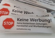 Gratis: 10 Stück “Keine Werbung” Briefkastenaufkleber
