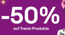 eBay: 50% Rabatt auf verschiedene Artikel unter 20€ – Deko, Gadgets etc.