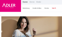 Adler Mode: 50 % Rabatt auf fast Alles