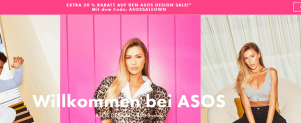 ASOS: 20 % Extra-Rabatt auf bereits reduzierte Artikel von ASOS Design