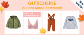 Babymarkt: Bis zu 25 % Rabatt auf Mode mit über 14.000 Artikel (auch Sale Ware)