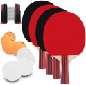 berhaya Tischtennis Set (2 Tischtennispaddel, 8 Bälle,einziehbares Tischtennisnetz, Premium-Tragetasche) für 10,80 € inkl Prime-Versand (statt 23,99 €)