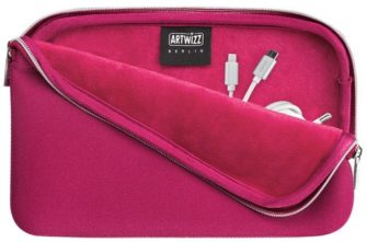 Cable Sleeve Universal Zubehör-Tasche berry