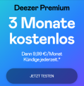 3 Monate Deezer Premium kostenlos testen