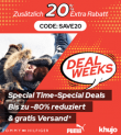 Dress for Less Sale: bis zu 80 % Rabatt auf ALLES +25 % extra + 10 % Newsletter + VSKfrei z. B. New Balance, Calvin Klein, Khujo usw. (MBW 29€)