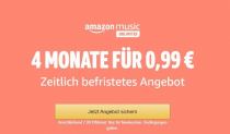 4 Monate Amazon Music Unlimited für 0,99 € ( Neukunden)
