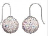 Engelsrufer, Ohrhänger “Crystal Ball” 925 Sterling Silber, rosé / weiß für 20,10€