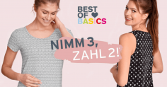 Ernstings Family: Nimm 3 Zahl 2 bei Damen T-Shirts & Tops