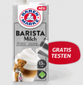Gratis: Bärenmarke Barista Milch kostenlos dank Cashback