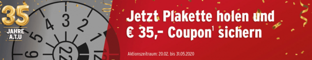 ATU: HU/AU Hauptuntersuchung für jeden Typ für 99,99€ + Extra 35€ Gutschein