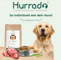 Hurrado maßgeschneidertes Hundefutter Abo-Testpaket gratis testen (nur 4,90 € Versandkosten) 🐶