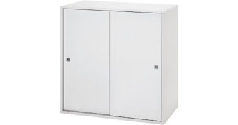Kommode Clic, weiß, 2-türig