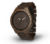 LAiMER Holzuhr BLACK EDITION – Herren Armbanduhr aus Sandelholz