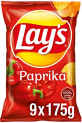 Amazon Lay’s Kartoffelchips Angebote verschiedene Sorten im 9er Pack (9 x 175 g) z.B.: Lay’s Paprika Kartoffelchips für 8,99 € inkl. Prime Versand