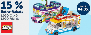 myToys: 15 % Extra Rabatt auf reduzierte Lego Friends Artikel – nur bis 04.05.