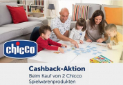 myToys: Cashback beim Kauf von 2 Chicco Artikeln – 2 kaufen 1 zahlen