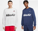Nike Air Fleece-Rundhalsshirt für Herren – für 27,63€ inkl. Versand statt 36€