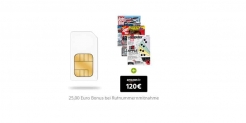 otelo Allnet Flat Classic 10 GB + 120€ Amazon Gutschein + 25€ Rufnummer-Bonus + 1 Jahr Auto-, Sport-, oder Computer Bild