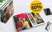 Rewe Foto: 80% Neukunden-Rabatt auf das Fotobuch A4 Hardcover Digitaldruck inkl. 24 Seiten