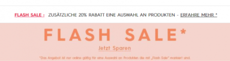Roxy: Flash Sale mit bis zu 60% + 20% Extra-Rabatt ab 2 reduzierten Artikel + Gratis Versand