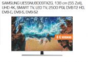 SAMSUNG UE55 NU8009 UHD 4K Smart TV für 699 Euro statt 908 Euro
