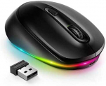 seenda LED kabellose lesie Funkmaus mit 1600 DPI für 5,52 € inkl. Prime-Versand