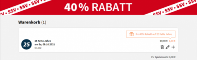 Lottohelden: 40 % Rabatt 25 Fette Jahre 5 Lose für nur 6 € statt 10 € (*NEU- & BESTANDSKUNDEN*)