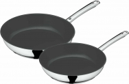WMF Pfannenset Devil Pan Ø24cm und Ø28cm ( Keramische Antihaftbeschichtung (PTFE-frei) – für 49,99 € inkl. Versand statt 69,99 €